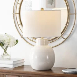 Syra Table Lamp - 24 Inch Height - TBL4360 - Ivory - Safavieh 8 Syra Table Lamp - 24 Inch Height - TBL4360 - Ivory - Safavieh -Safavieh Shop GUEST 75810220 e2f9 42bd a99a 6220e6dd2c05