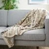 Twila Throw Blanket - Tan/Beige/Gray - 50" X 60" - Safavieh 2 Twila Throw Blanket - Tan/Beige/Gray - 50" X 60" - Safavieh -Safavieh Shop GUEST 798fd4d5 bcd9 48d2 8e62 e4c9cd4a98d2