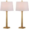 Andino Table Lamp (Set Of 2) - 31.5 Inch Height - TBL4024 - Gold/White - Safavieh -Safavieh Shop GUEST 7b28e5b8 8f8b 48f9 abf1 639dccc768d0