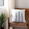 Valorie Vine Pillow - White/Grey - 20" X 20" - Safavieh 1 Valorie Vine Pillow - White/Grey - 20" X 20" - Safavieh -Safavieh Shop GUEST 7d2e1bac 5126 451d ac11 d5eeab164e28