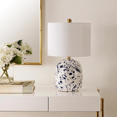 Wallace Table Lamp - 19.25 Inch Height - TBL4273 - Ivory - Safavieh 4 Wallace Table Lamp - 19.25 Inch Height - TBL4273 - Ivory - Safavieh - Image 2