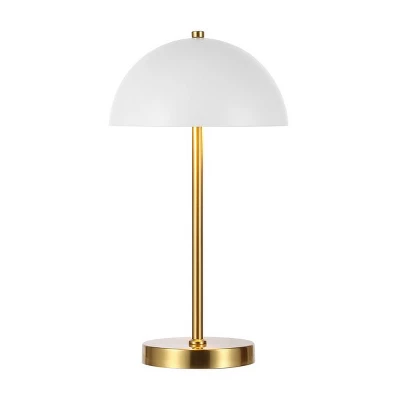 Goldie Table Lamp - 18 Inch Height - TBL4566 - Brass/White - Safavieh 3 Goldie Table Lamp - 18 Inch Height - TBL4566 - Brass/White - Safavieh