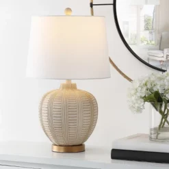 Marrla Table Lamp W/ USB Port - 23.25 Inch Height - TBL4424 - Cream - Safavieh 9 Marrla Table Lamp W/ USB Port - 23.25 Inch Height - TBL4424 - Cream - Safavieh -Safavieh Shop GUEST 88d5df3b 7fb5 4593 baf8 609818f20262