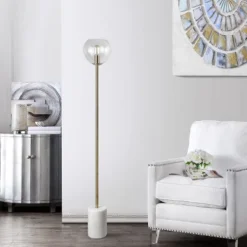 Bradley Floor Lamp - FLL4002 - Gold - Safavieh