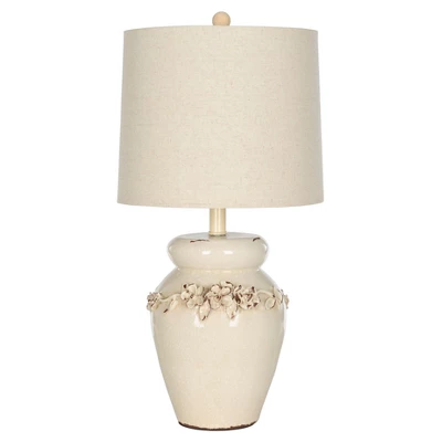 (Set Of 2) 24" Marquesa Vase Lamp Cream (Includes CFL Light Bulb) - Safavieh 3 (Set Of 2) 24" Marquesa Vase Lamp Cream (Includes CFL Light Bulb) - Safavieh