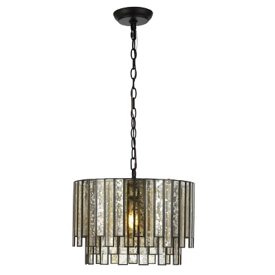 Gresher Chandelier Oil Rubbed Bronze - Safavieh 3 Gresher Chandelier Oil Rubbed Bronze - Safavieh