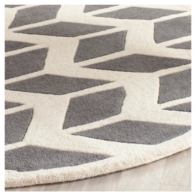Kenan Solid Tufted Accent Rug - Safavieh 3 Kenan Solid Tufted Accent Rug - Safavieh