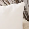 Noel Pillow - Beige - 18" X 18" - Safavieh -Safavieh Shop GUEST 91b5a7d8 de60 4148 9566 5ff98c036979
