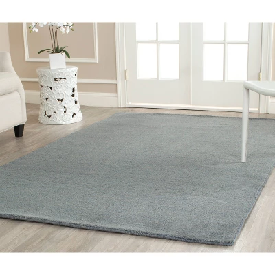Olive Solid Loomed Accent Rug - Safavieh 4 Olive Solid Loomed Accent Rug - Safavieh - Image 2