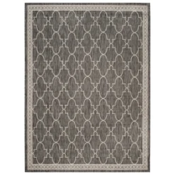 Brielle Outdoor Rug - Black / Beige - Safavieh -Safavieh Shop GUEST 9301f267 6122 405b a0d1 605c703e3638