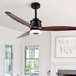 Jemper Led Light 52" Ceiling Fan - CLF1019 - Black - Safavieh -Safavieh Shop GUEST 964f1bed 0ece 41c6 bf39 c5c31ae482c4