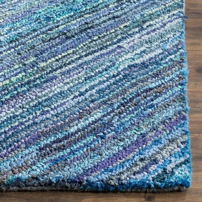 Blue Swirl Tufted Accent Rug 4'x6' - Safavieh 3 Blue Swirl Tufted Accent Rug 4'x6' - Safavieh