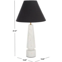 Enza 21.5" Marble Table Lamp - TBL3027 - White - Safavieh 11 Enza 21.5" Marble Table Lamp - TBL3027 - White - Safavieh -Safavieh Shop GUEST 99eda8e1 cb0b 45d3 aa8e a670ad5d7ff9