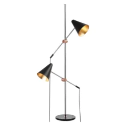 71" Reed Floor Lamp Black (Includes CFL Light Bulb) - Safavieh 6 71" Reed Floor Lamp Black (Includes CFL Light Bulb) - Safavieh -Safavieh Shop GUEST 9c235894 69dd 416d be6b 4c42e77f85ee