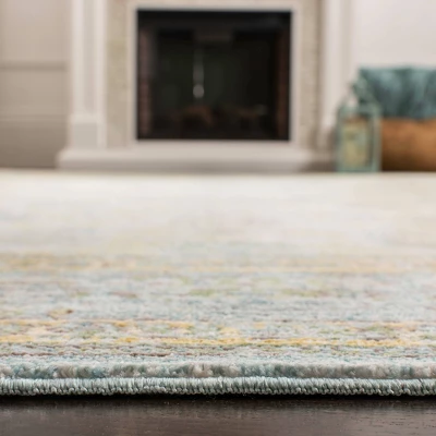 2'3"x8' Runner Valencia Rug Light Blue/Turquoise - Safavieh 4 2'3"x8' Runner Valencia Rug Light Blue/Turquoise - Safavieh - Image 2