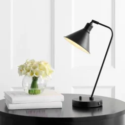 Vance Task Table Lamp W/ USB- 20 Inch Height - TBL4143 - Black - Safavieh -Safavieh Shop GUEST a2b63e3d 56ad 4c2e a3d9 793d0d954d30