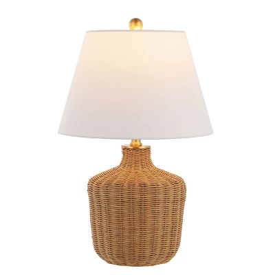 Saolia Table Lamp - 22 Inch Height - TBL4467 - Natural - Safavieh 4 Saolia Table Lamp - 22 Inch Height - TBL4467 - Natural - Safavieh - Image 2