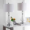 Set Of 2 Mercury Crackle Glass Table Lamp (Includes LED Light Bulb) Clear - Safavieh -Safavieh Shop GUEST a34a58e0 cf9b 42f8 83e1 db8778099528