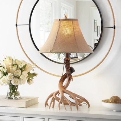 (Set Of 2) 25.5" Sundance Faux Antler Table Lamps Brown (Includes CFL Light Bulb) - Safavieh 5 (Set Of 2) 25.5" Sundance Faux Antler Table Lamps Brown (Includes CFL Light Bulb) - Safavieh - Image 3