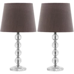 Nola Stacked Crystal Ball Lamp - 16 Inch Height - LIT4123 - Safavieh 23 Nola Stacked Crystal Ball Lamp - 16 Inch Height - LIT4123 - Safavieh -Safavieh Shop GUEST a647b4d3 6fe8 4ef5 87e0 be0c0279bff4