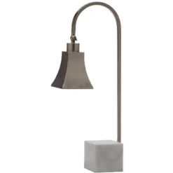 Charley Desk Lamp (Set Of 2) - 26 Inch Height - LIT4278 - Nickel/White - Safavieh -Safavieh Shop GUEST a6d8740e a536 4cac 92e9 2cd11ef3a225