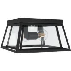 Rydler 11" Outdoor Flush Mount - PLT7029 - Black - Safavieh 7 Rydler 11" Outdoor Flush Mount - PLT7029 - Black - Safavieh -Safavieh Shop GUEST a937bc40 4843 413f adbb 6c9b02924d61