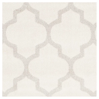 2'X7' Runner Outdoor Patio Rug Beige/Light Gray - Safavieh 5 2'X7' Runner Outdoor Patio Rug Beige/Light Gray - Safavieh - Image 3