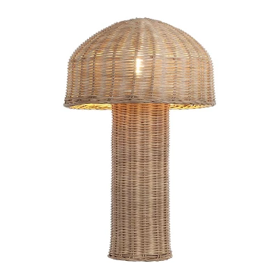 Mikayla Table Lamp - 16.25 Inch Height - TBL4527 - Natural - Safavieh 4 Mikayla Table Lamp - 16.25 Inch Height - TBL4527 - Natural - Safavieh - Image 2