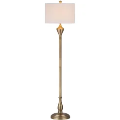 Xenia Floor Lamp - LIT4333 - Brown - Safavieh