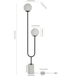 Leif Iron & Marble Floor Lamp - Black/White - Safavieh 9 Leif Iron & Marble Floor Lamp - Black/White - Safavieh -Safavieh Shop GUEST b4b54dc6 2f9f 4980 a3c1 a1e3a7c18277