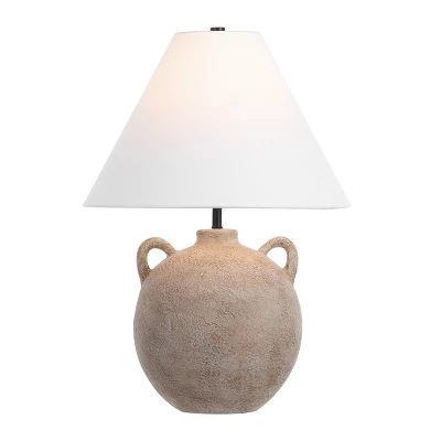 Soline Table Lamp - 24 Inch Height - TBL4563 - Antique Brown - Safavieh 4 Soline Table Lamp - 24 Inch Height - TBL4563 - Antique Brown - Safavieh - Image 2