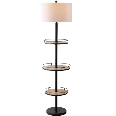 Bello Floor Lamp - FLL4078 - Black - Safavieh 3 Bello Floor Lamp - FLL4078 - Black - Safavieh