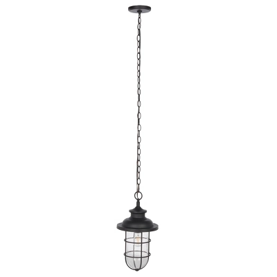 Adelle 9" Outdoor Pendant - PLT7013 - Black - Safavieh 6 Adelle 9" Outdoor Pendant - PLT7013 - Black - Safavieh - Image 4