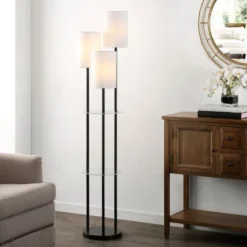 Soren 62.5" Floor Lamp - FLL4096 - Black - Safavieh -Safavieh Shop GUEST b93a0311 5469 4a88 ac90 b5c87321734d