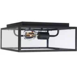 Rinnah 12" Outdoor Flush Mount - PLT7034 - Black - Safavieh 7 Rinnah 12" Outdoor Flush Mount - PLT7034 - Black - Safavieh -Safavieh Shop GUEST ba27eb38 37ef 4b62 8f04 bc9ade2423eb