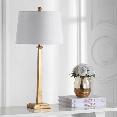Andino Table Lamp (Set Of 2) - 31.5 Inch Height - TBL4024 - Gold/White - Safavieh 9 Andino Table Lamp (Set Of 2) - 31.5 Inch Height - TBL4024 - Gold/White - Safavieh - Image 7