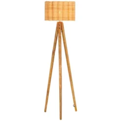 Nalani 62" Floor Lamp - FLL3007 - Natural - Safavieh