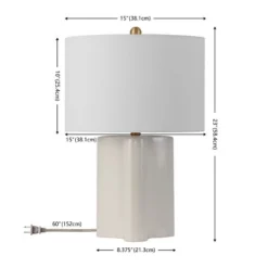 Anessa Table Lamp - 23 Inch Height - TBL4611 - Cream/Brass - Safavieh 9 Anessa Table Lamp - 23 Inch Height - TBL4611 - Cream/Brass - Safavieh -Safavieh Shop GUEST c1c7324d 3ca5 4258 a746 d3eacc9f2327