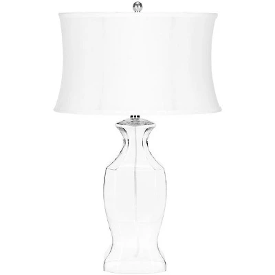 Glass Table Lamp (Set Of 2) - 28 Inch Height - LIT4068 - Clear - Safavieh 5 Glass Table Lamp (Set Of 2) - 28 Inch Height - LIT4068 - Clear - Safavieh - Image 3