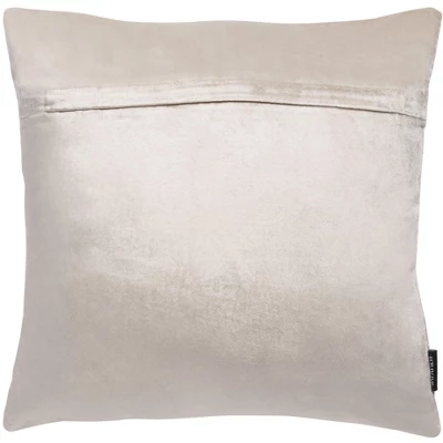 Henely Pillow - Beige/Gold - 16" X 16" - Safavieh 5 Henely Pillow - Beige/Gold - 16" X 16" - Safavieh - Image 3