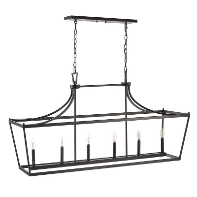 Aroris 6 Light Pendant - Safavieh 6 Aroris 6 Light Pendant - Safavieh - Image 4