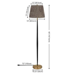 Carlyle 64" Floor Lamp - FLL4147 - Black/Brass - Safavieh 9 Carlyle 64" Floor Lamp - FLL4147 - Black/Brass - Safavieh -Safavieh Shop GUEST c63567de 6311 454c 8744 bd47a6d18cea