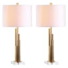 (Set Of 2) 32" Hopper Table Lamp Brass Gold (Includes LED Light Bulb) - Safavieh 1 (Set Of 2) 32" Hopper Table Lamp Brass Gold (Includes LED Light Bulb) - Safavieh -Safavieh Shop GUEST c75bbaf6 e002 49c2 a306 28f3b14e2572