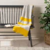 Sun Kissed Knit Throw Blanket - Yellow/Light Grey/Natural - 50" X 60" - Safavieh -Safavieh Shop GUEST c7812238 aa84 4a91 b3f7 1213e90604c0