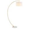 Madigan 70" Floor Lamp - FLL4115 - Gold/White - Safavieh -Safavieh Shop GUEST c7b384f8 359f 45bf 906c e301589ae507