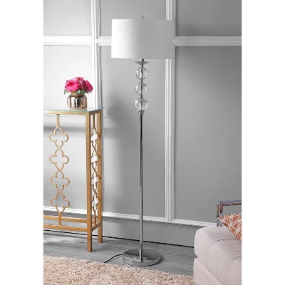 Pippa Glass Globe Floor Lamp - Safavieh 3 Pippa Glass Globe Floor Lamp - Safavieh