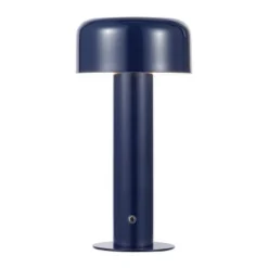 Bonny Rechargeable LED Table Lamp - 13.375 Inch Height - TBL4568 - Dark Blue - Safavieh