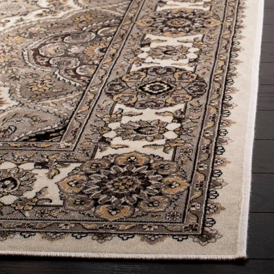 3'3"x4'7" Medallion Loomed Accent Rug Ivory - Safavieh 3 3'3"x4'7" Medallion Loomed Accent Rug Ivory - Safavieh
