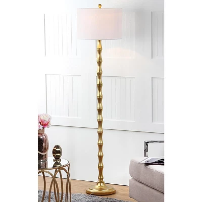 Aurelia Floor Lamp - Antique Gold - Safavieh 8 Aurelia Floor Lamp - Antique Gold - Safavieh - Image 6