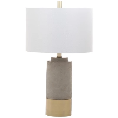 Brown Table Lamp (Set Of 2) - 24 Inch Height - LIT4451 - Grey/Gold - Safavieh 3 Brown Table Lamp (Set Of 2) - 24 Inch Height - LIT4451 - Grey/Gold - Safavieh